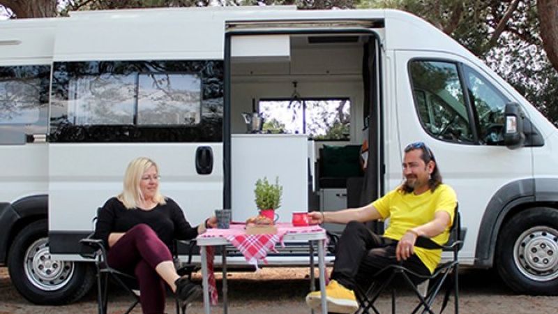 'Tosbavan'ları ile doğada yaşıyorlar