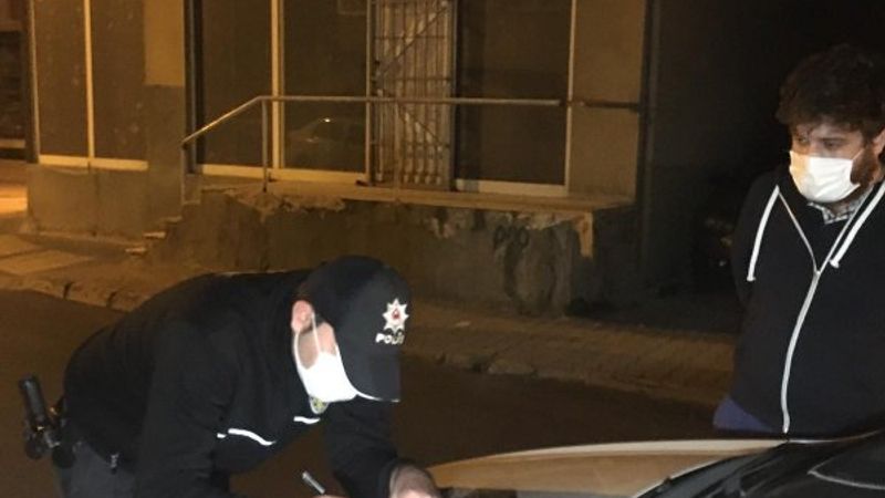 'Pide' yalanıyla polisten kaçmaya çalıştılar