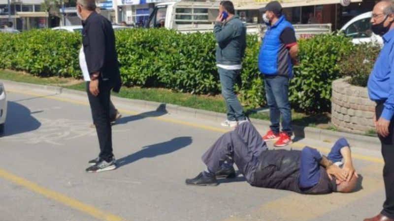 Kediye çarpmamak için kendi canını hiçe saydı