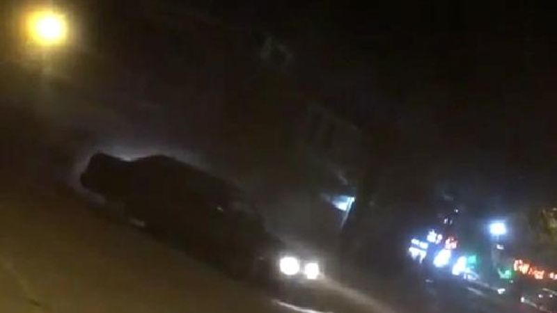 Ankara'da drift yapan iki sürücü kameraya yakalandı