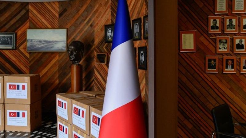 Türkiye'den Fransa'ya tıbbi yardım