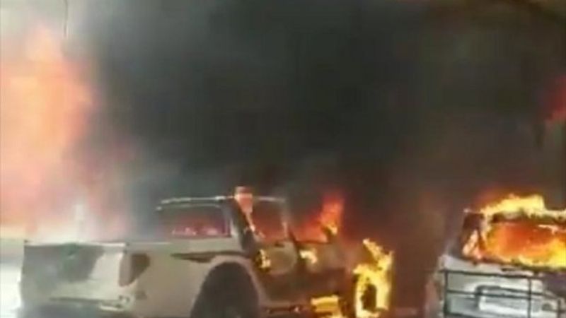 Afrin'deki hain saldırının ardından şehir kapatıldı