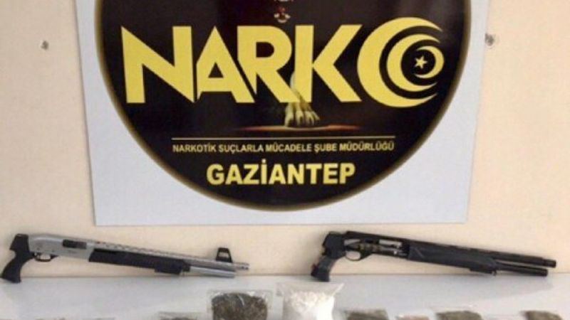 G.Antep'te eş zamanlı uyuşturucu operasyonunda 14 gözaltı