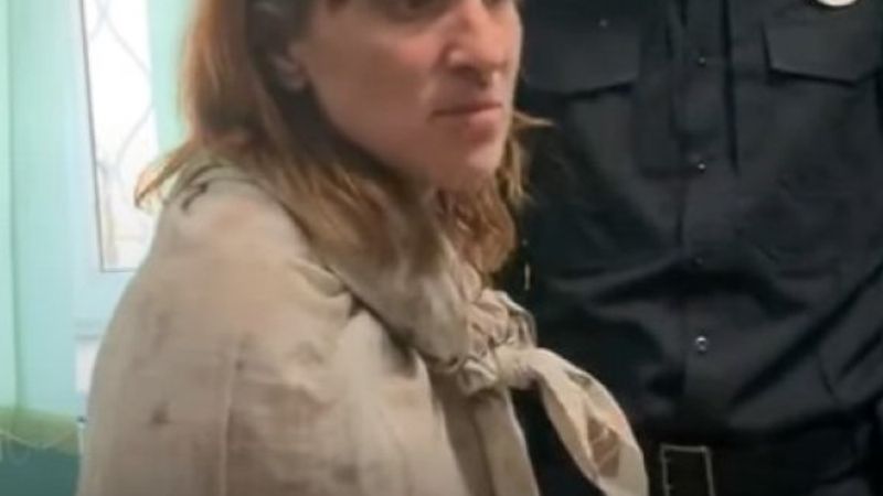 Kızının kesik başıyla yakalanan kadın: Tanrı yargılar