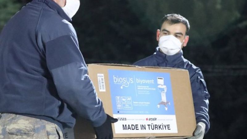 Somali'ye yerli üretim solunum cihazı gönderildi