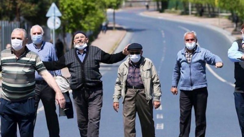 Yaşlılarımızın 7 hafta sonra yüzleri güldü