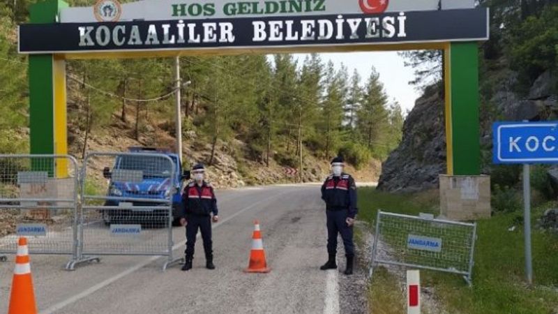 Berberin koronalı çıktığı beldede 150 kişiye test yapıldı