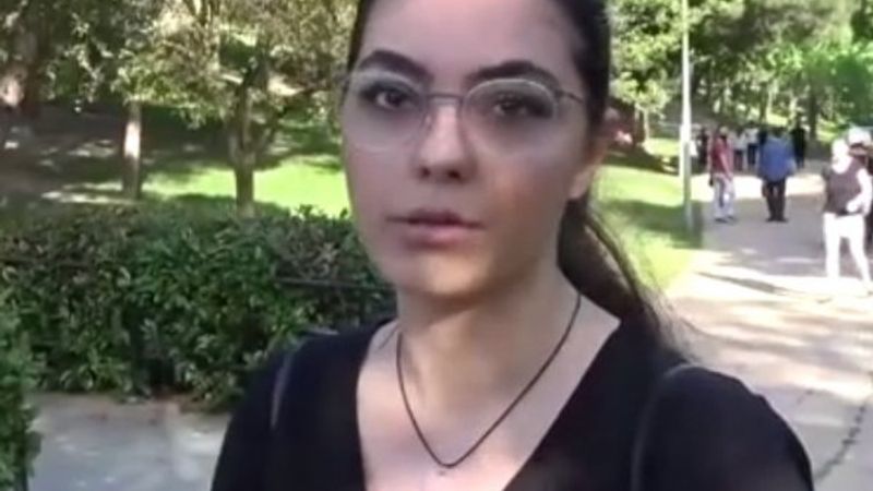 Maçka parkında polis önce uyardı, sonra dışarı çıkardı