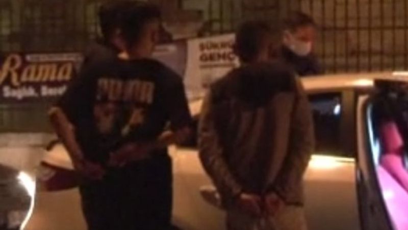 Emirgan'da doğum günü kutlamasını polis bastı