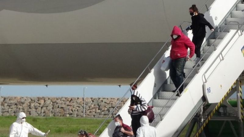 NewYork'taki Türk vatandaşları Türkiye'ye getirildi