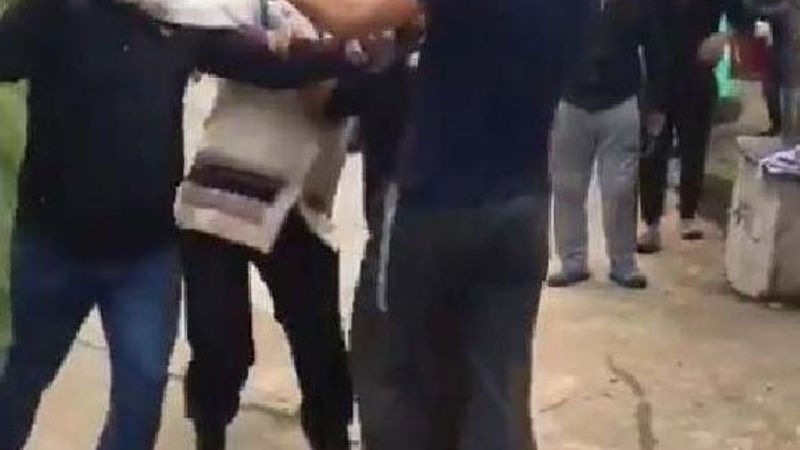 Rize'de mahallede köpek istemeyen akrabaları saldırdı