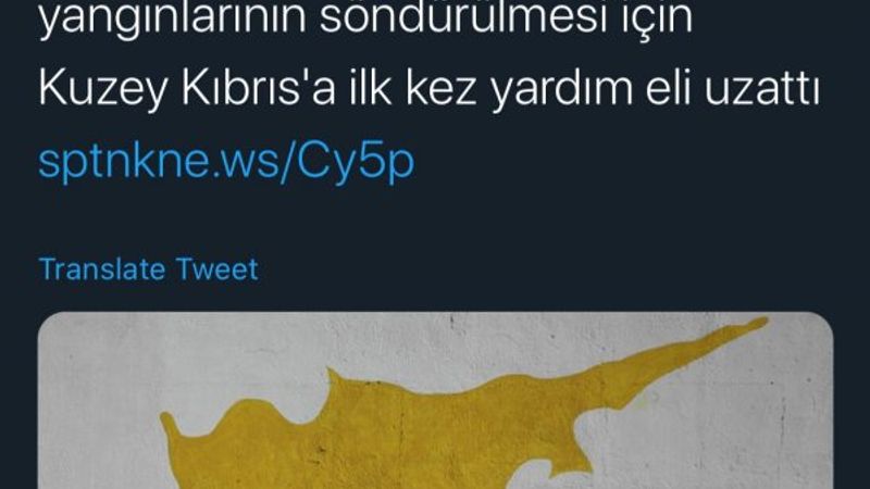 Sputnik, Kıbrıs'ı Rumlara verdi