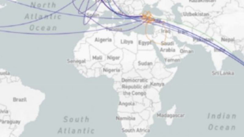 Koronavirüs Türkiye'ye ilk olarak ABD'den geldi