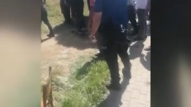 Edirne'de polis, huzuru bozan alkollü gruba müdahale etti