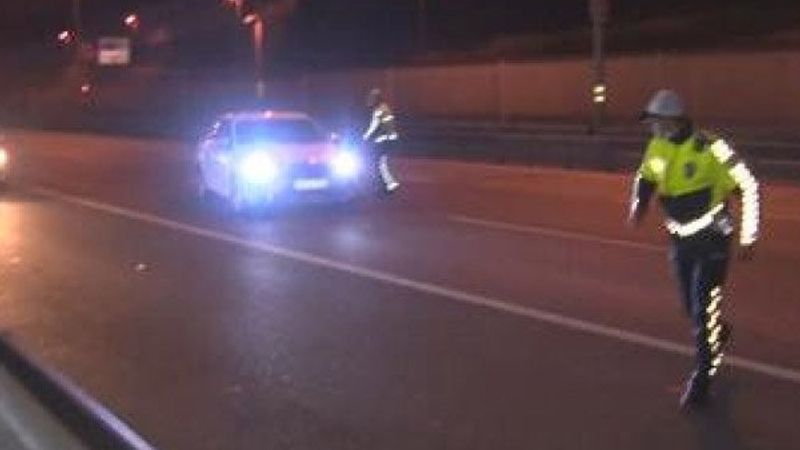 Merter'de denetimden kaçmak isteyen sürücü yakalandı