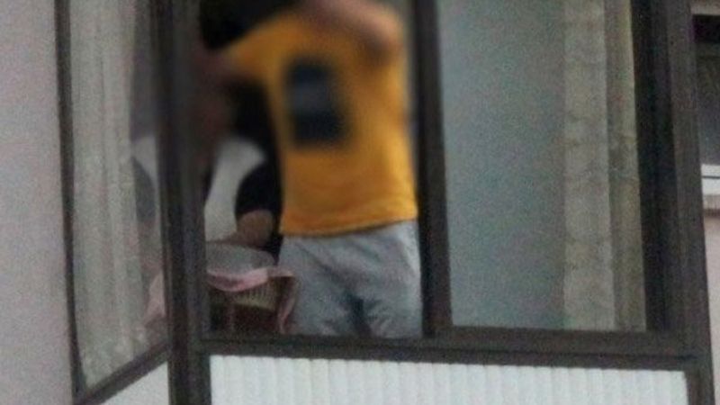 Dur ihtarına uymadı, kaçtığı evinde polisle tartıştı