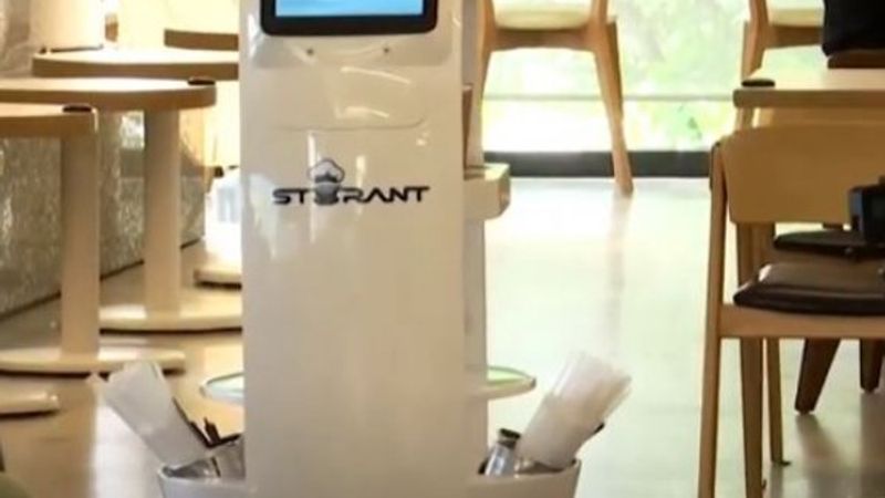 60 çeşit kahve hazırlayabilen robot barista