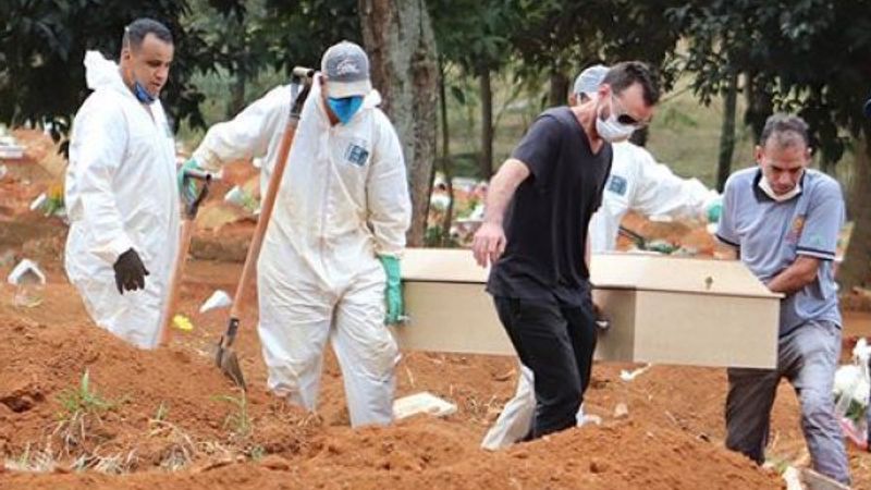 Brezilya'da koronavirüsten ölümlerin sayısı artıyor