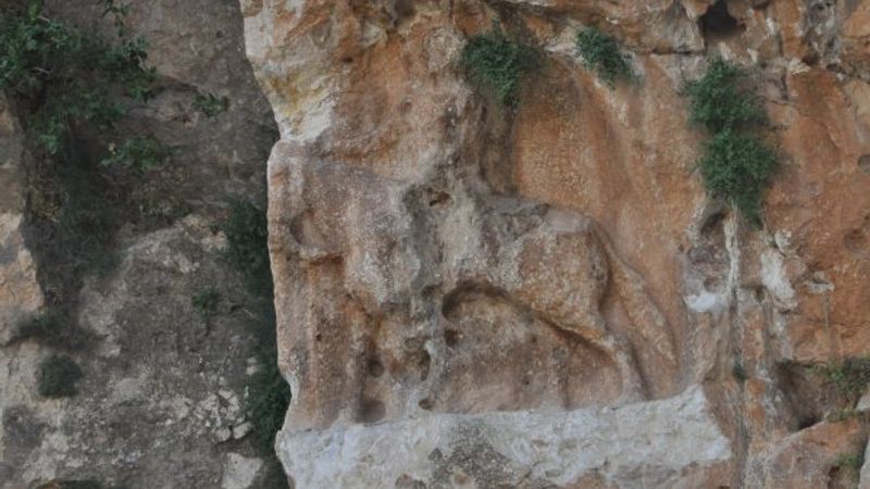 Hassas alan ilan edilen yeri, defineciler tahrip etti