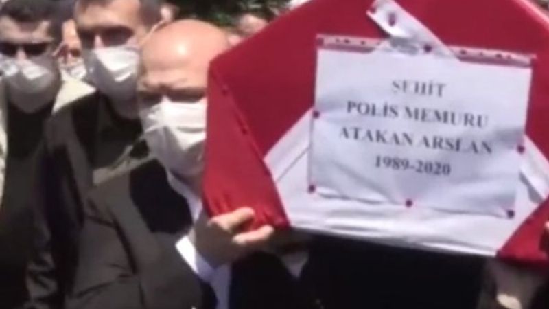 Şehit polis memuru Samsun'da son yolculuğuna uğurlandı