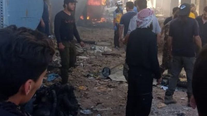 Afrin’de bomba yüklü araçla saldırı: 5 yaralı