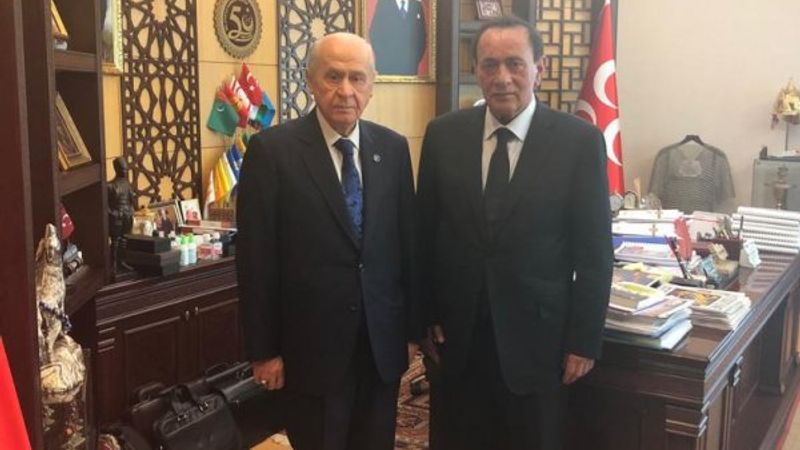 Alaattin Çakıcı, Devlet Bahçeli'yi ziyaret etti
