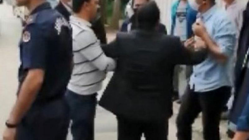 Bursa'da zabıta memuruna saldırı