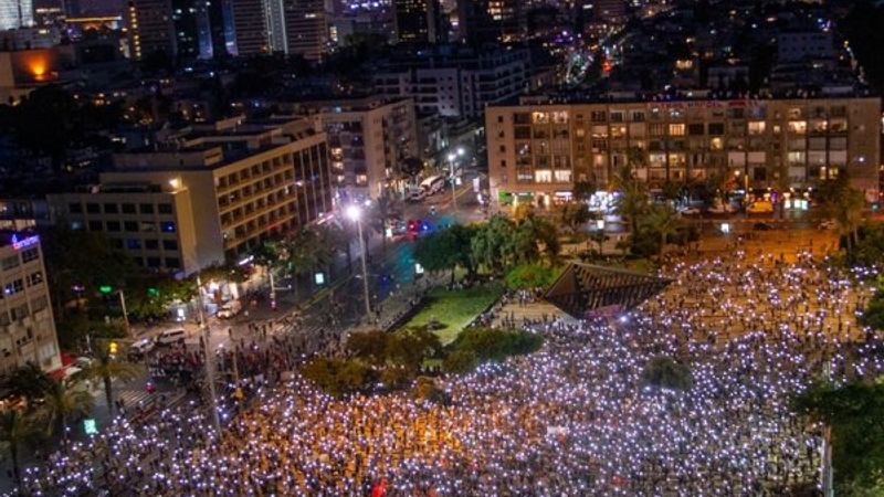 İsrail'de ilhak planı protestosu