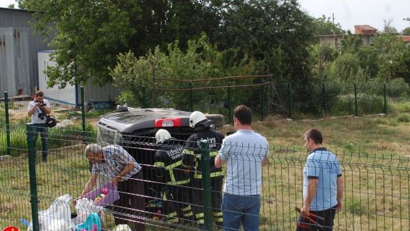 Malkara'da trafik kazası: 3'ü çocuk 5 yaralı