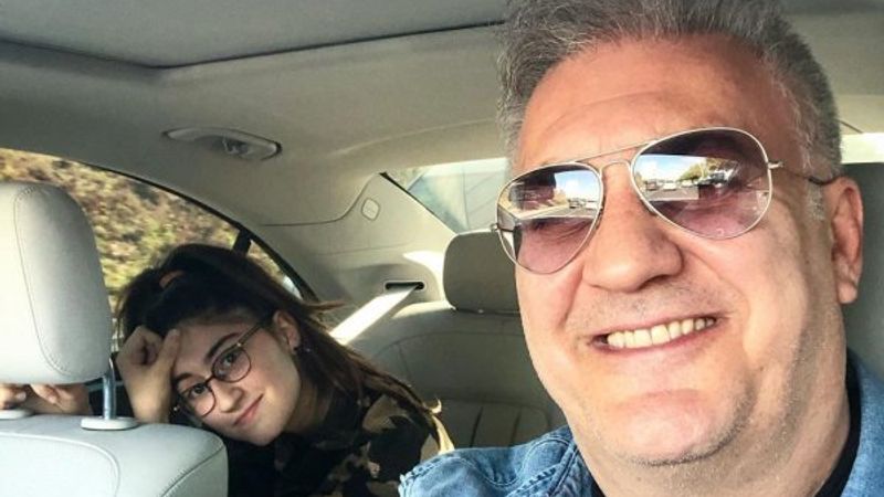 Tamer Karadağlı, kızına kavuştu