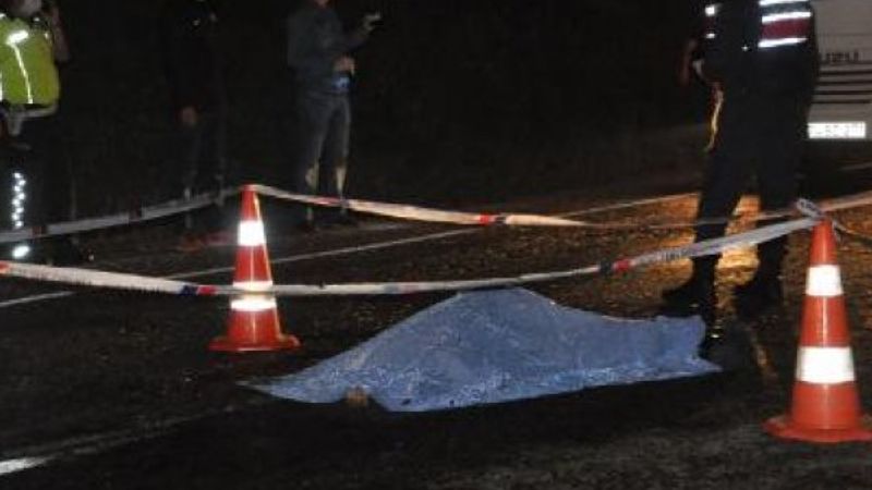 Bartın'da yolun karşısına geçmeye çalışırken öldü