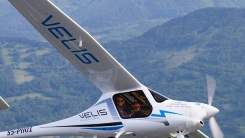 İlk kez tamamen elektrikli bir uçak sertifika aldı