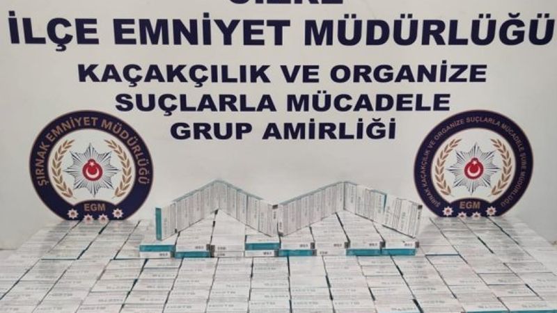 Şırnak'ta kaçakçılık operasyonu: 33 gözaltı