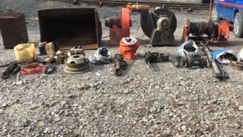 Zonguldak'ta maden ocağı hırsızları suç makinesi çıktı