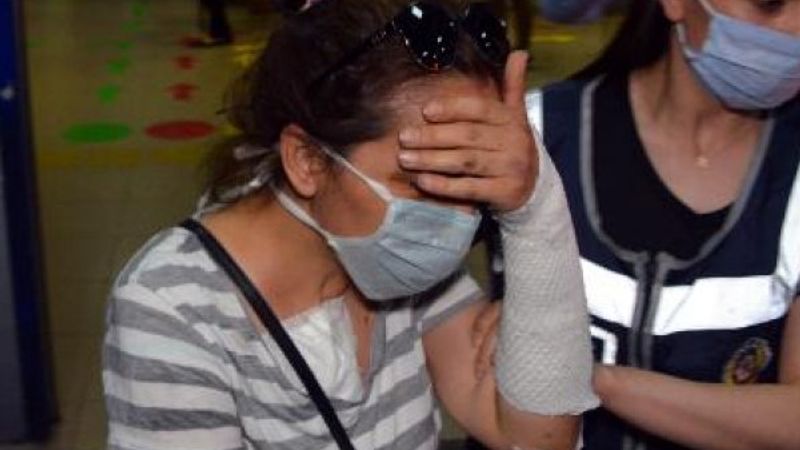 Eski sevgilisinin yüzüne kezzap atan kadın, korona çıktı