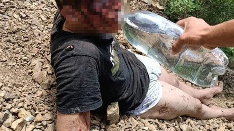 Hatay'da kayıp genç, 2 gün sonra dağda yaralı bulundu