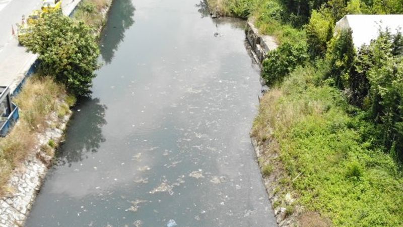 İstanbul’daki Küçüksu Deresi’nin içler acısı hali