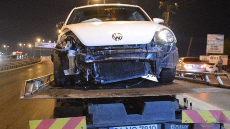 E-5’te makas atan araç, kazaya neden oldu