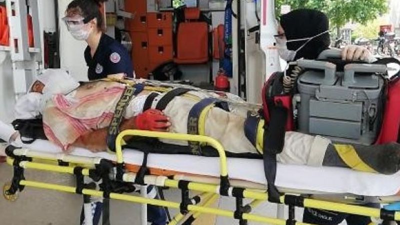 Bursa'da beton zemine düşen işçi hayatını kaybetti