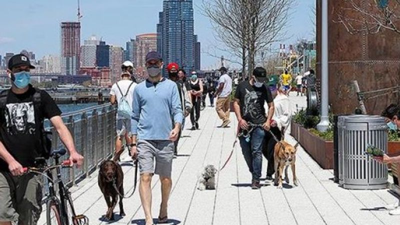 ABD'de koronavirüsten son 24 saatte 400 kişi öldü