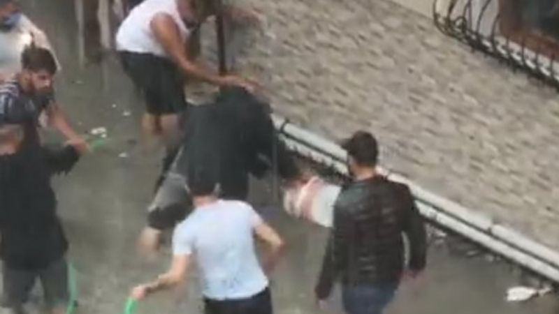 Esenyurt'ta can pazarı kamerada