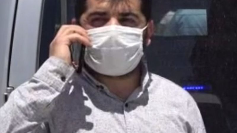 Van’da telefonla konuşurken maske takmama cezası yedi