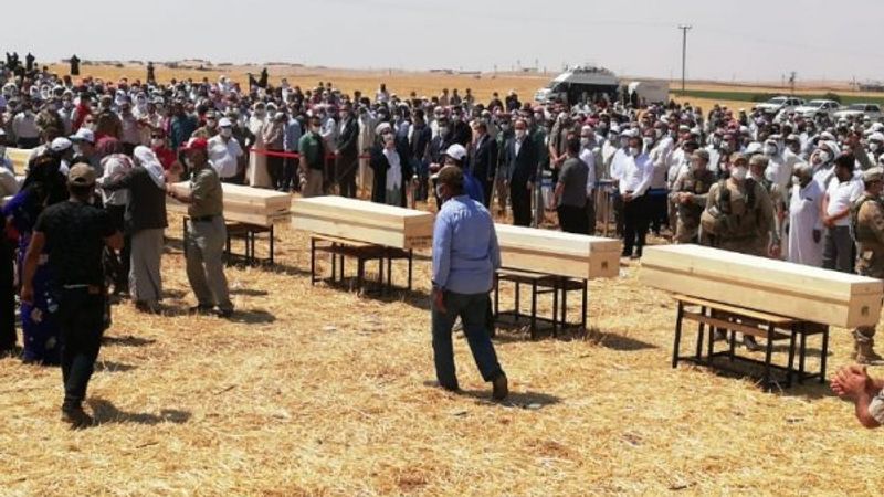 Konya'daki kazada ölen 7 kişi Şanlıurfa'da defnedildi