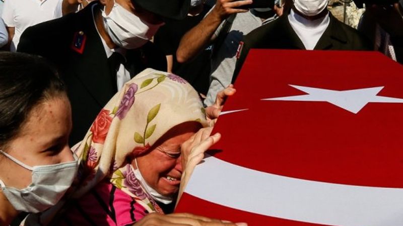 Şehit Recep Yüksel son yolculuğuna uğurlandı