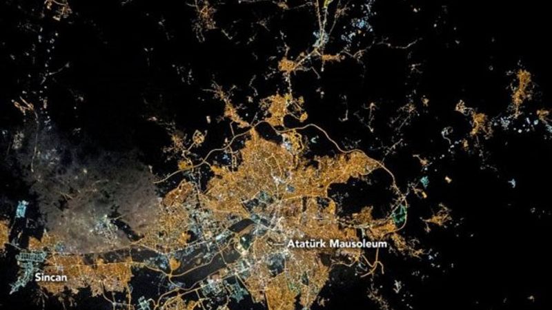 NASA Ankara'dan fotoğraf paylaştı