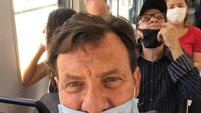 Kaya Çilingiroğlu'na maske uyarısı