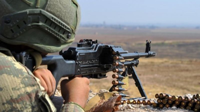 Barış Pınarı bölgesinde 2 terörist öldürüldü