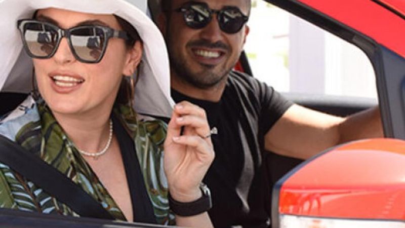 Ezgi Mola, tektaşını gösterdi