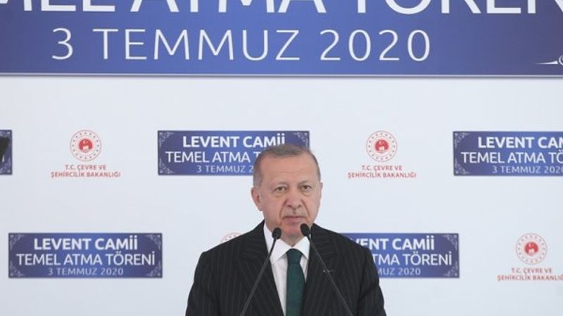 Barbaros Hayrettin Paşa Camii'nin temeli atıldı