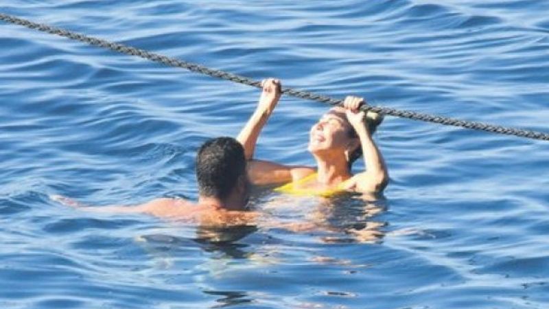 Ece Erken ile Şafak Mahmutyazıcıoğlu aşk tatilinde